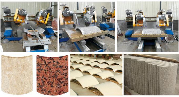  기계 Hkb-41500을 줄이는 순환 Slab/ 대리석 & 화강암 기둥 평판을 위한 셴다 네 블레이드 가장자리 절단기