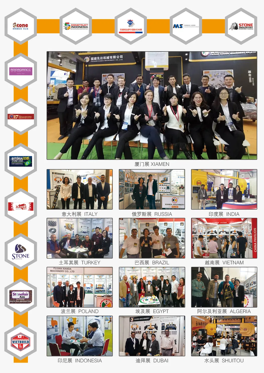 3200 * 2000mm 작업 테이블과 적외선 중간 블록 브리지 절단 기계 0-85 ° 기울기 및 0-90 ° 회전 대리석 및 대리석 8