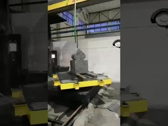 다이아몬드 와이어 자이 맥스 처리 사이즈 2000*3000*1500mm 그리고 총 무게 5500kg