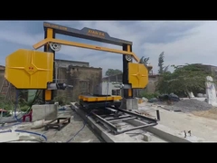 CNC 다이아몬드 와이어 톱 기계 산업 돌 절단 4 플라이 휠