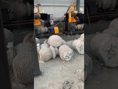 BRC-600 수평 둥근 공 프로파일링 기계 400-600mm 블레이드 지름