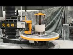 기둥 하단 및 상단 부분용 석재 절단기