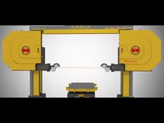 5축 CNC 다이아몬드 스톤 와이어 쏘 머신