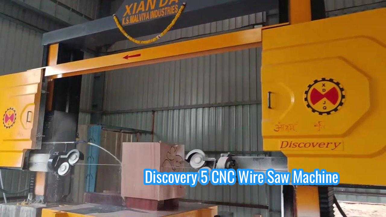 11kw 주 모터를 갖춘 5축 CNC 다이아몬드 와이어톱 기계 (2600 * 3000 * 1500 석재 가공용)