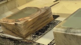 5개의 축선 CNC 3D 돌 조각품 새기는 대패 고능률