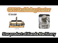 XianDa Leader1500 1500CM 5 축 CNC 석재 머시닝 센터 시연