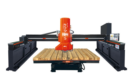 품질  Infrared Automatic Stone Slab Bridge Saw Cutting Machine 21kw 공장