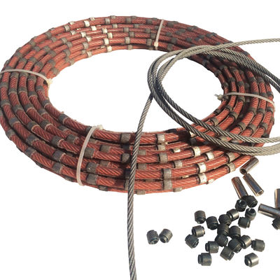 대리석 프로파일링 툴 절단 돌 암석 견석을 위한 8.8 밀리미터 다이아몬드 와이어 톱