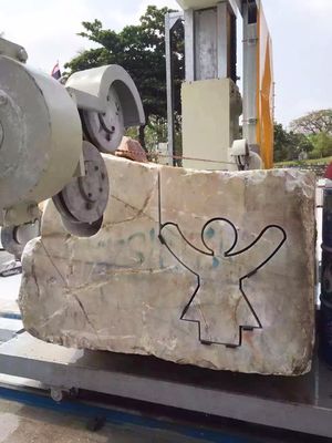 고속도 CNC 다이아몬드 와이어 톱 머신 CNC-2000/2500/3000