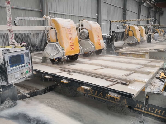 다기능 대리석 화강암 PLC 선 모방 절삭기 15 kw