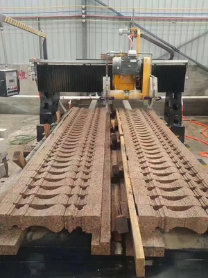 다기능 대리석 화강암 PLC 선 모방 절삭기 15 kw