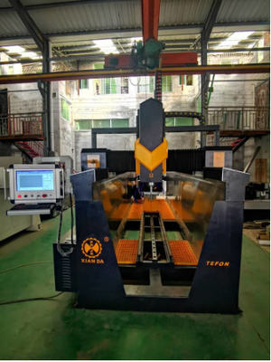 고 정밀 4 축 CNC 기둥 조각 기계 7.5kw
