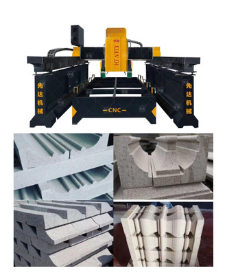 높은 깊이 CNC 돌 가장자리 절단 기계 대리석을위한 고속
