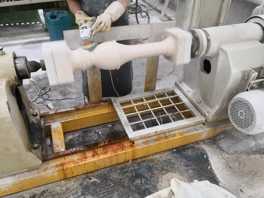 높은 용량 AC Baluster 기둥 폴란드 기계 7.5kw