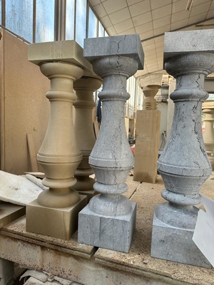 2 PC Baluster 기둥 절단 기계 고 절단 힘과 7.5kw 주 모터