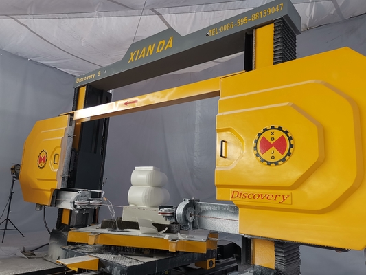 5축 CNC 다이아몬드 와이어 톱 기계 3D 모양