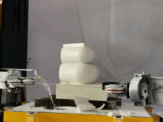 5축 CNC 다이아몬드 와이어 톱 기계 3D 모양