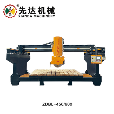 통합 브릿지 CNC 돌 슬랩 절단 기계