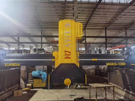 57/67kw 4 기둥 중 블록 절단 기계 2200-2800mm 블레이드 지름
