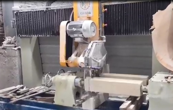 PLC/CNC 간단한 구조 2 PC Baluster 기둥 절단 기계