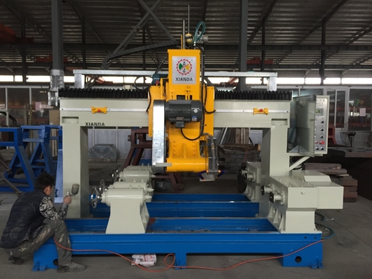 PLC/CNC 고 정밀 4 PCS 블라스터 절단 기계 기둥, 기둥 캡, 도로 차단