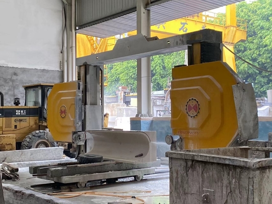 정밀 CNC 다이아몬드 와이어 톱 기계 GOST 인증