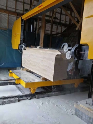 0-40m/S 11kw CNC 제어 모터와 다이아몬드 와이어 톱 기계