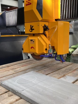 자동 CNC 4 축 브릿지 돌 절단 기계 다기능
