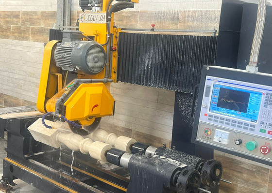 CNC / PLC 2 PC 발러스터 절단 기계 킹 포스트, 도로 차단