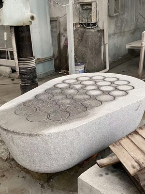 무덤 돌, 돌 랜턴, 세탁기 위한 드릴링 머신