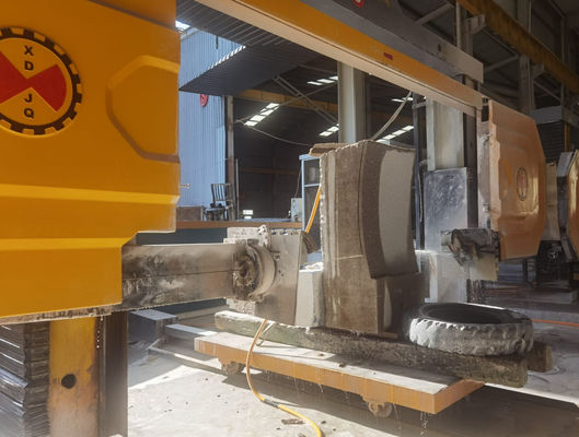 고속 CNC 다이아몬드 와이어 톱 기계 CNC-2000/2500/3000 특수 모양, 기둥 슬래브