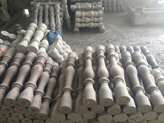 PLC / CNC 4 PC Baluster 절단 기계 기둥, 기둥 기단 및 기둥 캡 도로 장벽