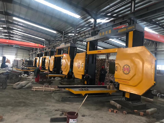 Xianda 4 축 CNC 단일 다이아몬드 와이어 톱 기계 프로파일링