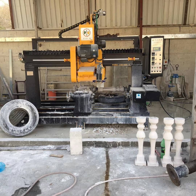 고효율의 CNC/PLC 정밀 석조 작업용 네 조각 발러스터 절단 기계