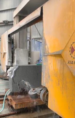 CNC 다이아몬드 와이어 톱 기계 대리석 원형 판 디지털 문자 절단기