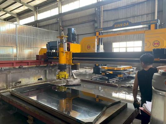 고성능 브릿지형 자동 연마기 - 석재 가공용