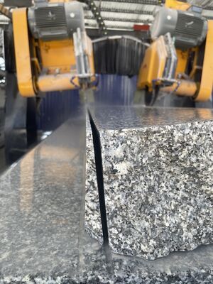 듀얼 블레이드 아크 슬래브 자동 엣지 트리밍 머신