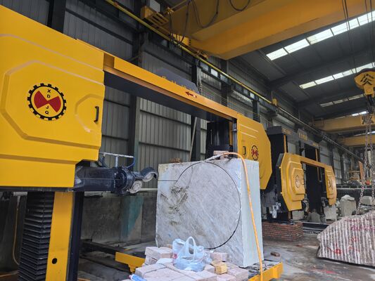 디스커버리 4 CNC 다이아몬드 와이어 시어 머신 대리석 대리석