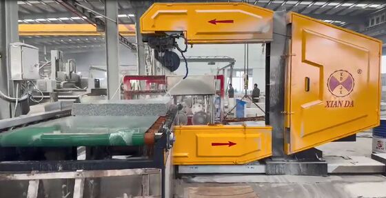 곡선 연석용 CNC 와이어 쏘 머신