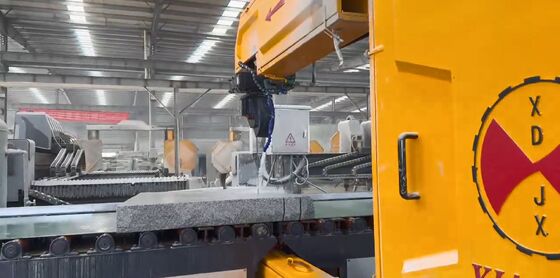 PLC 제어 수직 CNC 와이어 톱 기계 (석재 절단용), 4m3/H 물 소비량, 20-50m 와이어 길이