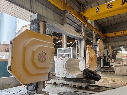 4축 CNC 다이아몬드 와이어 쏘 머신 (360° 서보 로터리 테이블 포함)