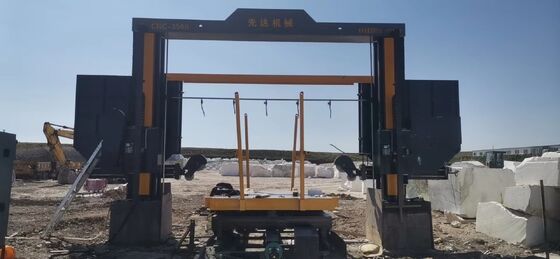 CNC 다이아몬드 와이어 시어 드레싱 머신 360° 회전 테이블 1.5M/1.8M/2.1M/2.2M/3.5M 큰 블록