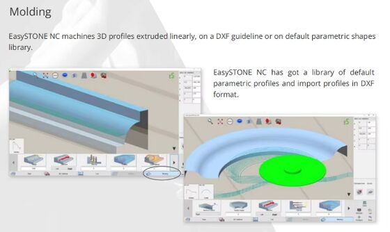 5축 DDX 시스템 석재 절단기