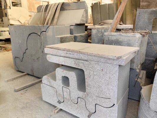 스마트 CNC 다이아몬드 와이어 톱 돌 절단 기계 4 스핀드 연결 레이어 높은 안정성 엔진