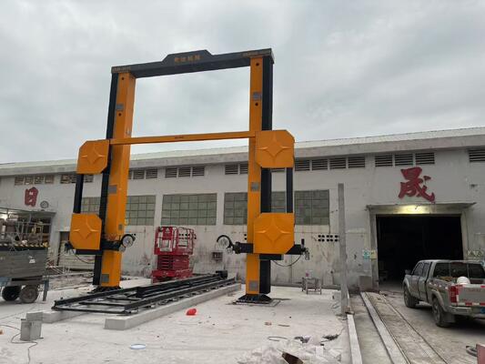 석재 절단을 위한 최대 가공 크기 3500*3000*1800mm 및 주 모터 11kw를 갖춘 CNC 다이아몬드 와이어 톱 기계