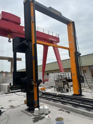 석재 절단을 위한 최대 가공 크기 3500*3000*1800mm 및 주 모터 11kw를 갖춘 CNC 다이아몬드 와이어 톱 기계