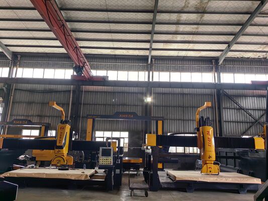 석재 가공용 DDX 시스템을 갖춘 자동 5축 브릿지 절단기 및 최대 3200x2000mm 크기