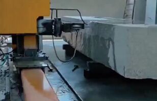 3500*3500*2200mm 최대 가공 크기 및 CNC/PLC 제어 기능을 갖춘 고정밀 석재 절단용 갠트리 이동식 다이아몬드 와이어 톱 기계