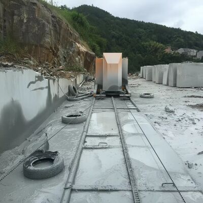 고 정밀 CNC 제어 자동 다이아몬드 와이어 톱 기계 돌 절단