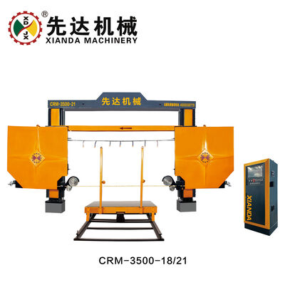 4 축 높은 효율성 CNC 블록 분할 기계 석 자르는 3000mm 최대 처리 크기